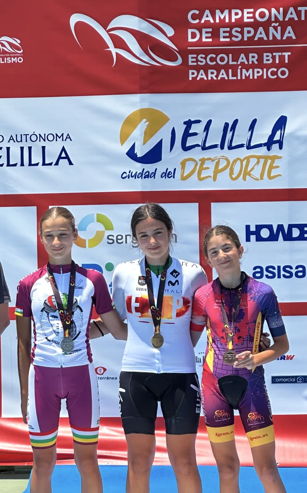 Foto 3 - La salmantina Daida Garc&iacute;a se cuelga el bronce en el Campeonato de Espa&ntilde;a escolar de Mountain Bike