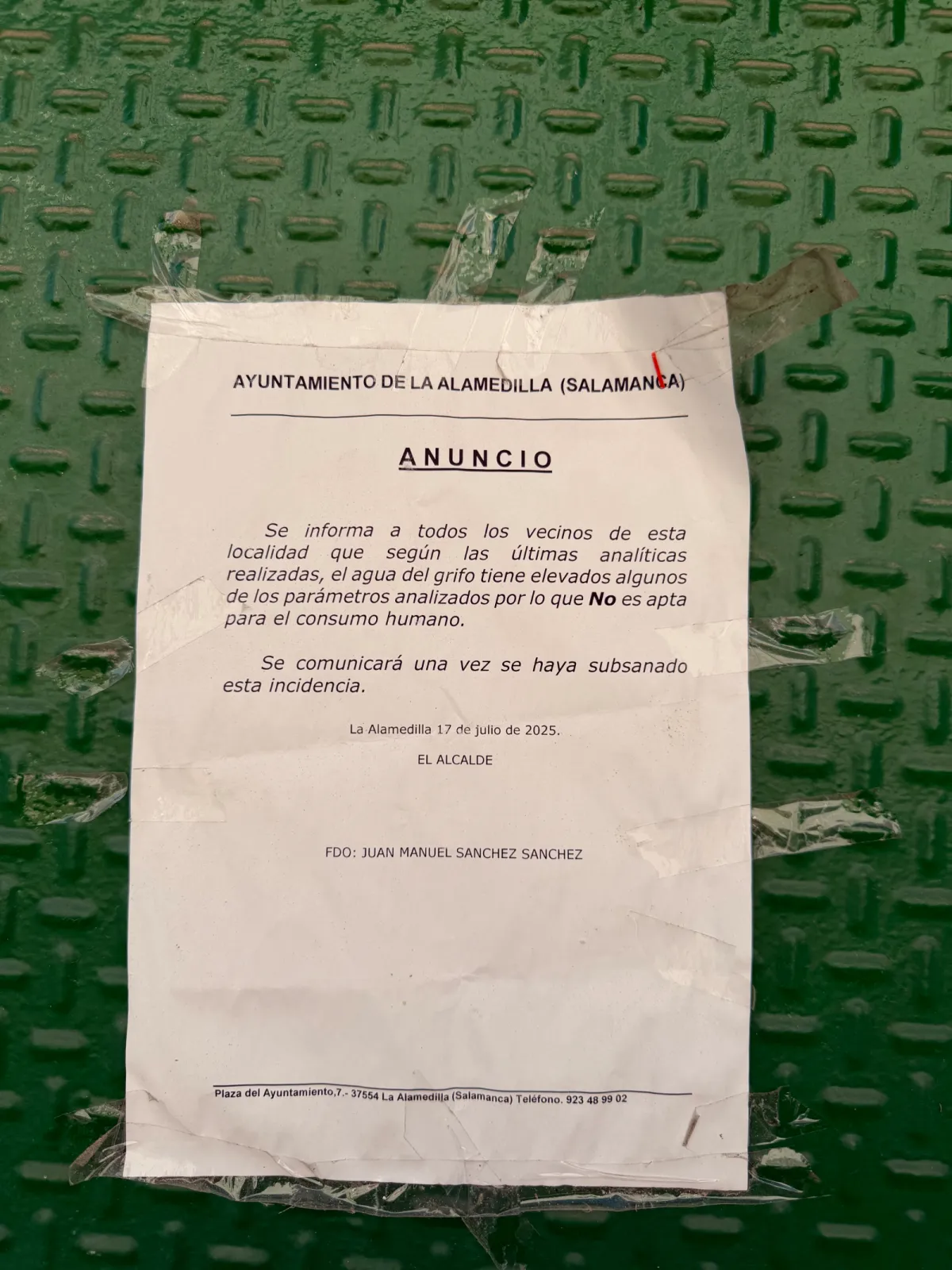 Foto 3 - El 'parche' del reparto de agua indigna a los vecinos de La Alamedilla ante el verano