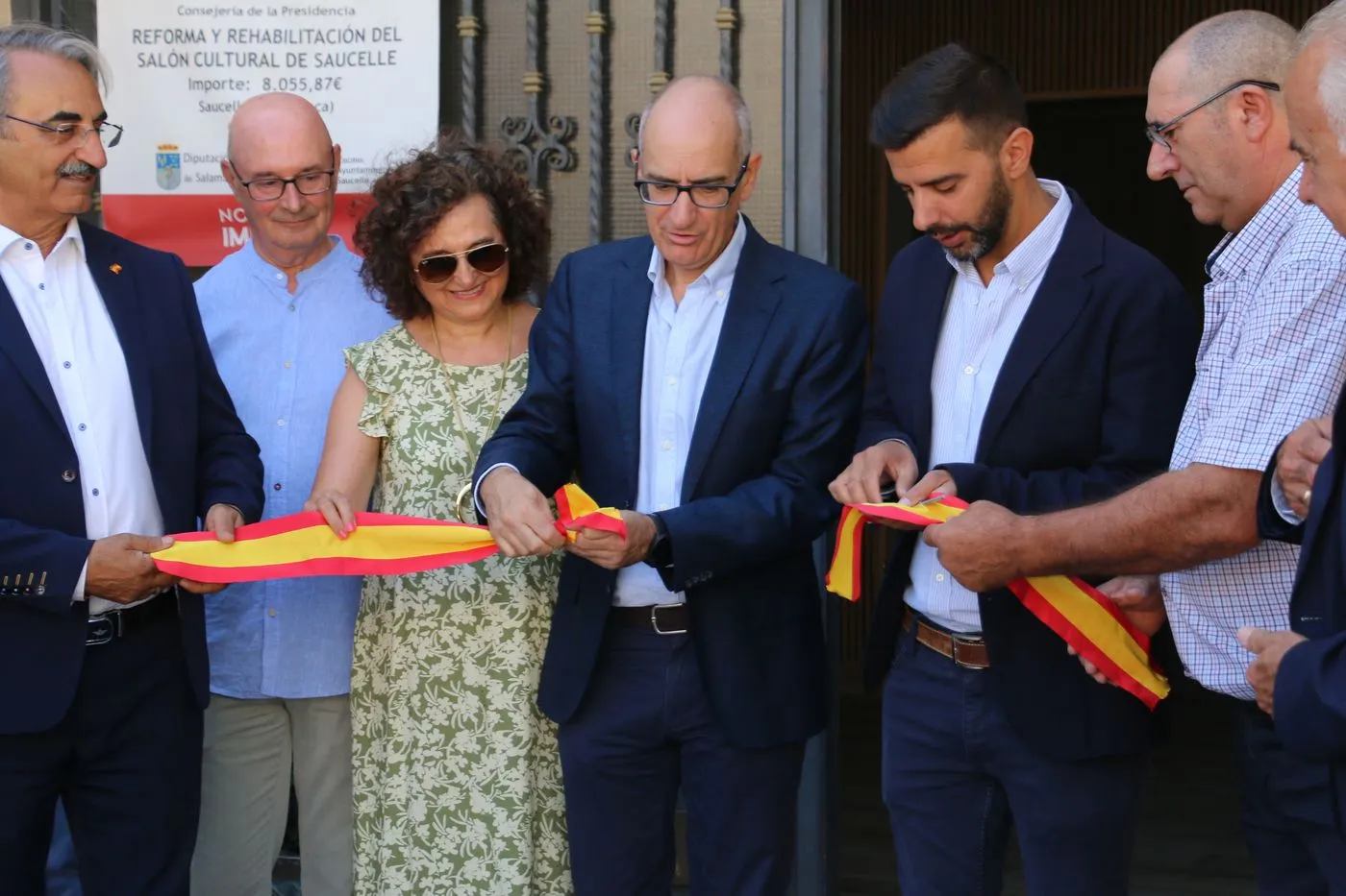 Acto inaugural de Centro Cultural 'Laureano Bordallo' de Saucelle / CORRAL
