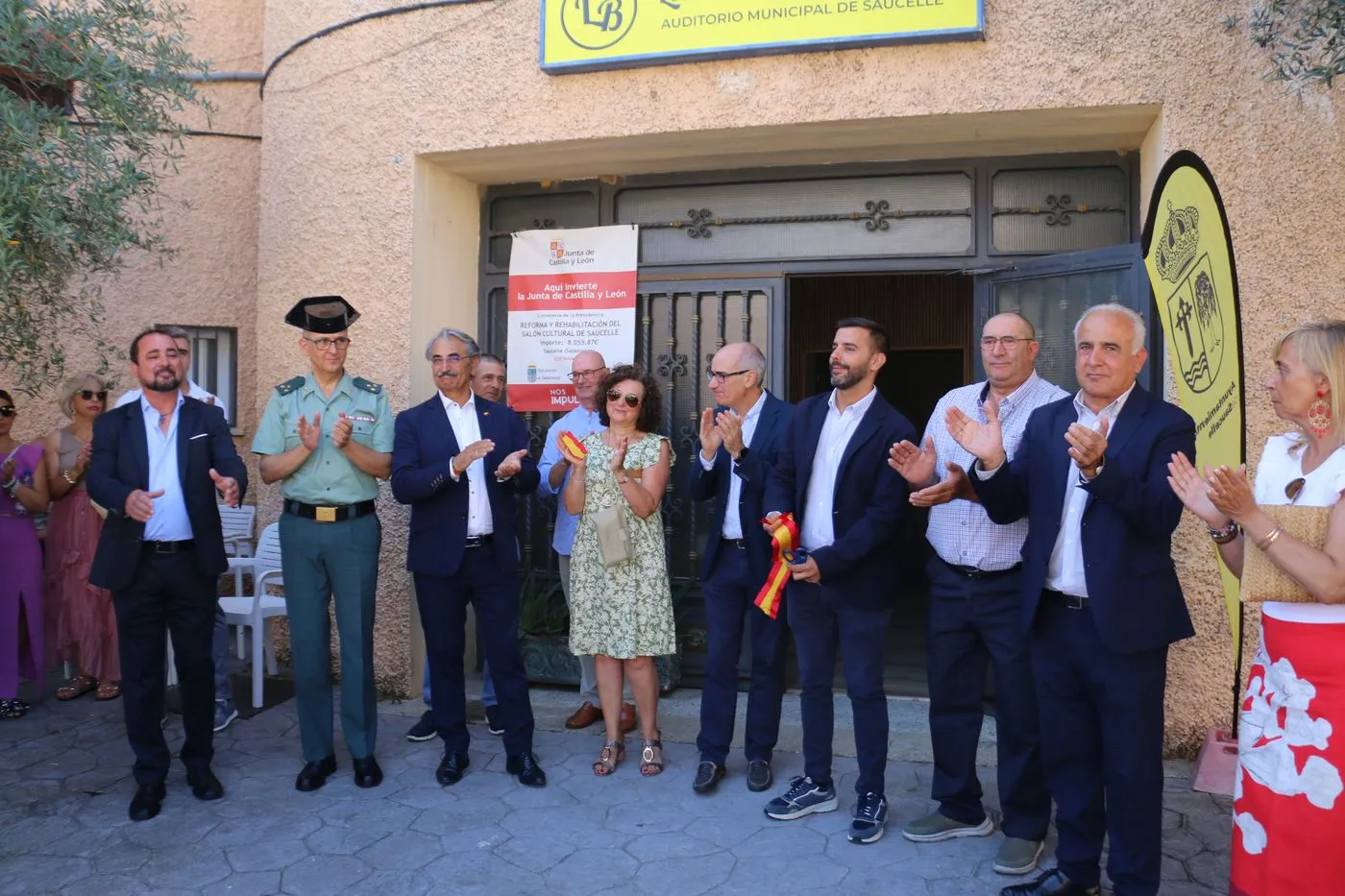 Acto inaugural de Centro Cultural 'Laureano Bordallo' de Saucelle / CORRAL