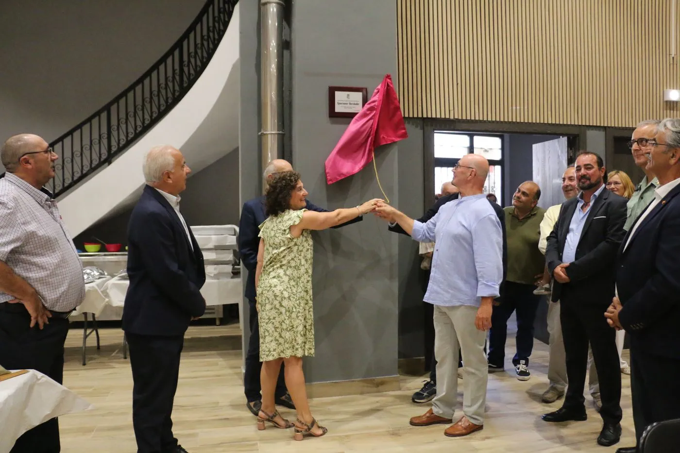Acto inaugural de Centro Cultural 'Laureano Bordallo' de Saucelle / CORRAL