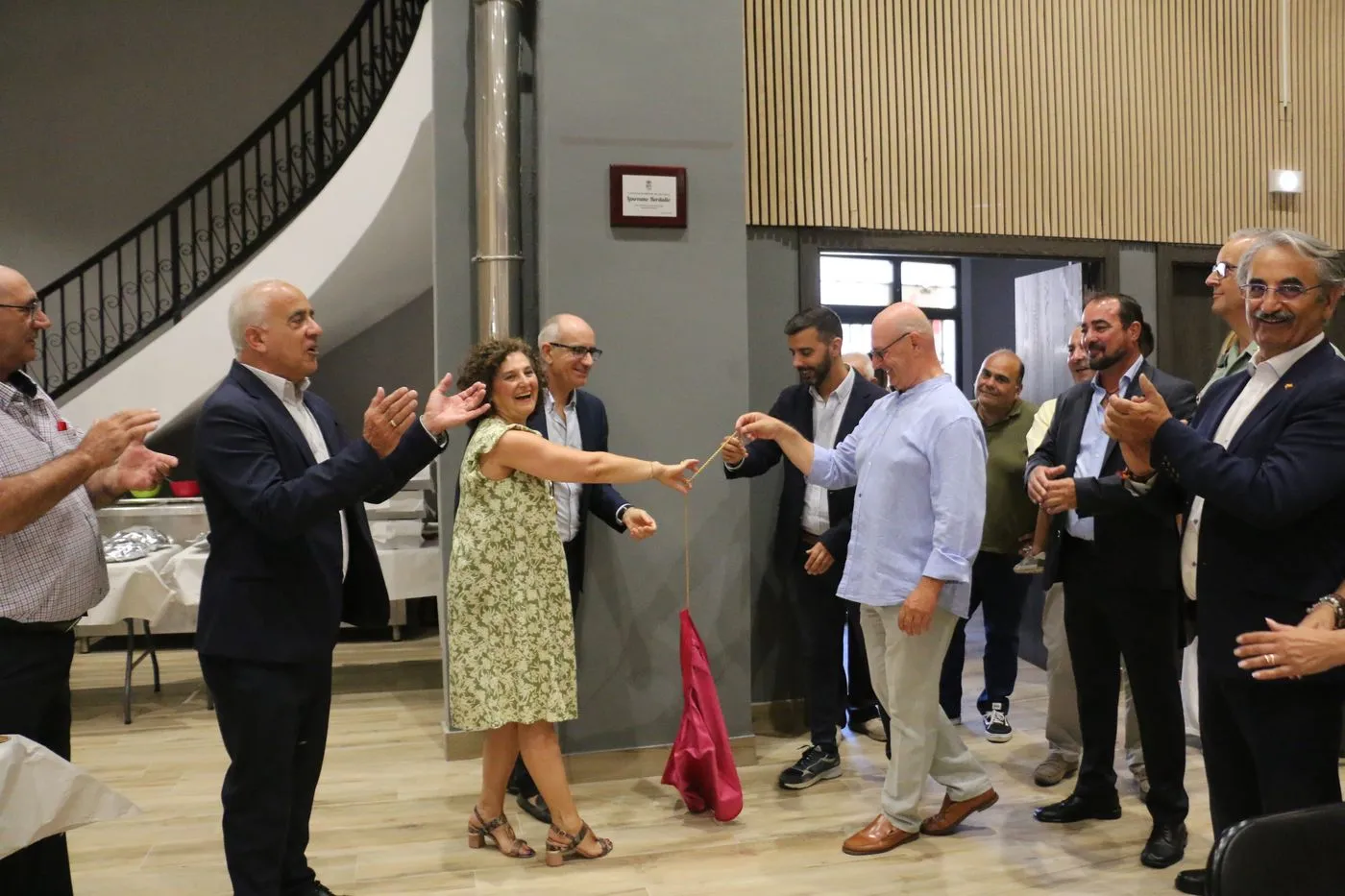 Acto inaugural de Centro Cultural 'Laureano Bordallo' de Saucelle / CORRAL