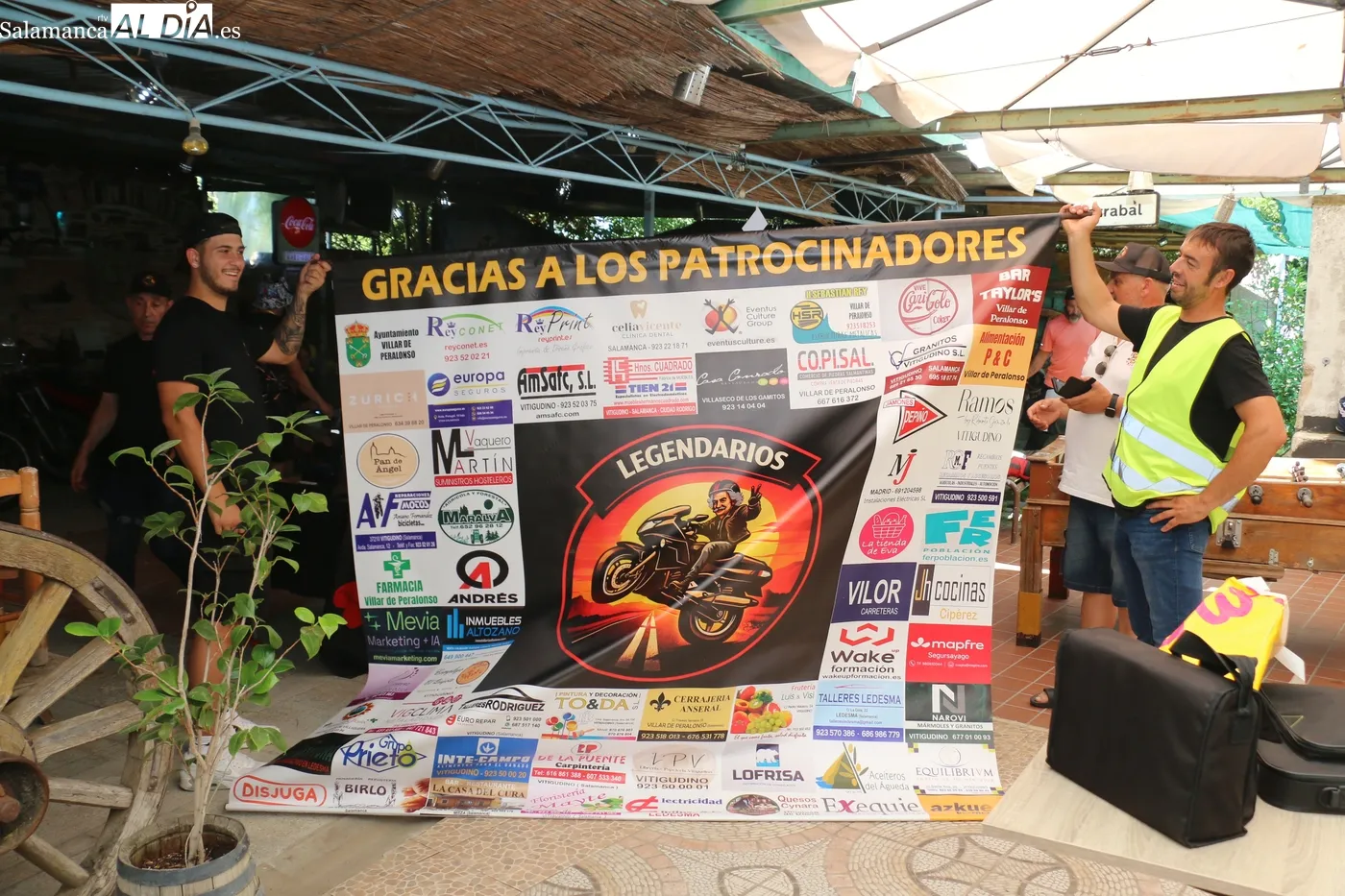 Kedada motera 'Legendarios en Villar de Peralonso / CORRAL