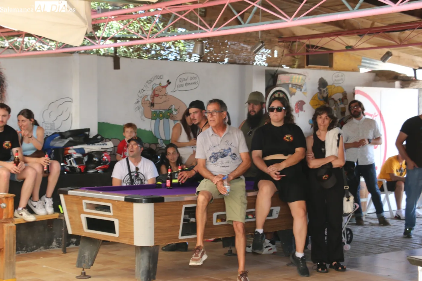 Kedada motera 'Legendarios en Villar de Peralonso / CORRAL