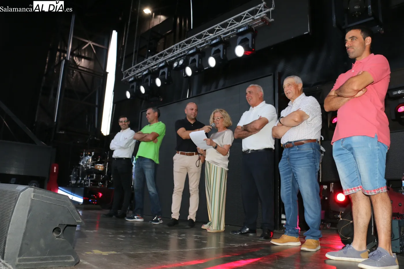 Pregón de Amelia Encinas en las fiestas de Guadramiro / CORRAL