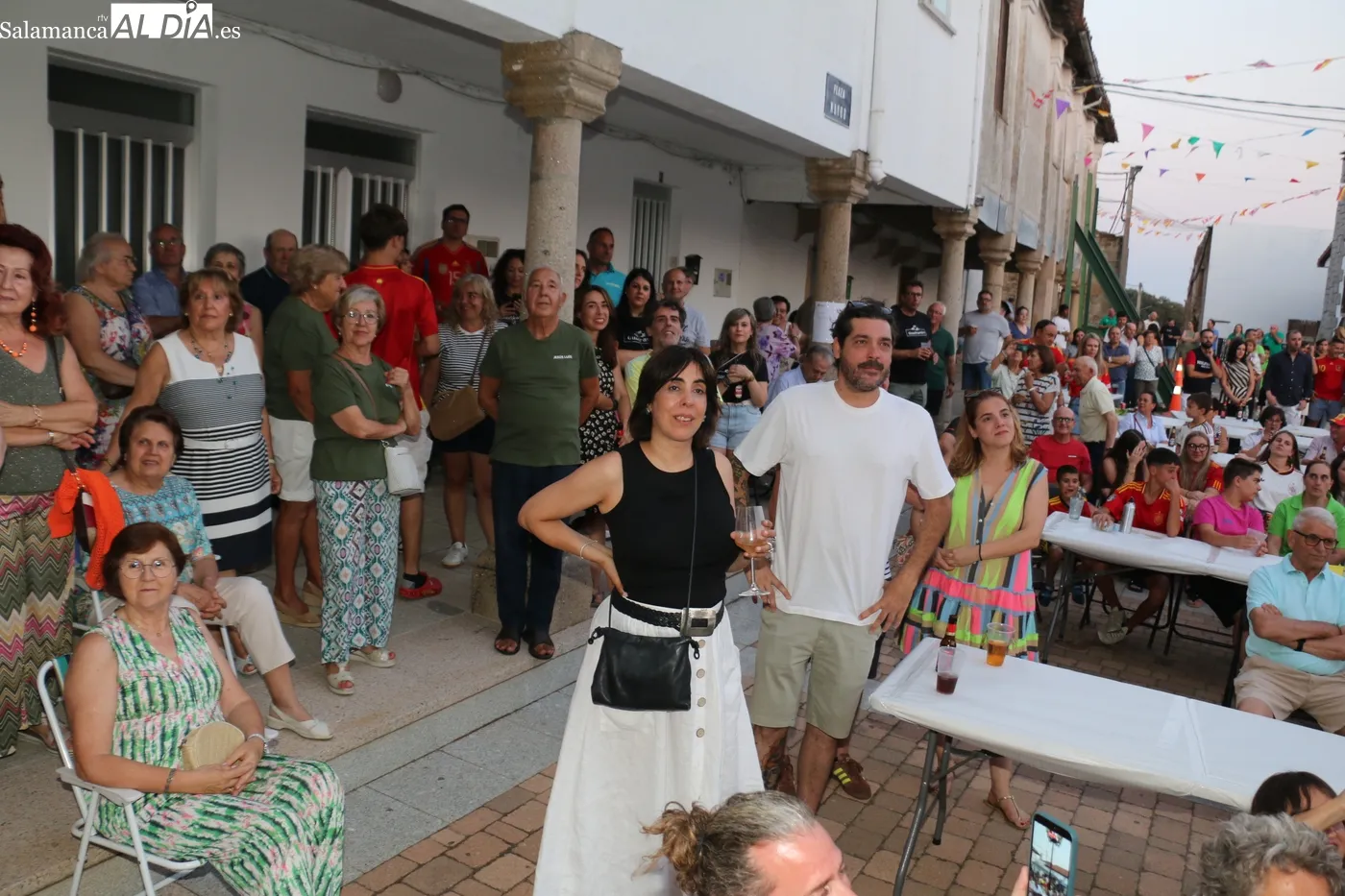 Pregón de Amelia Encinas en las fiestas de Guadramiro / CORRAL
