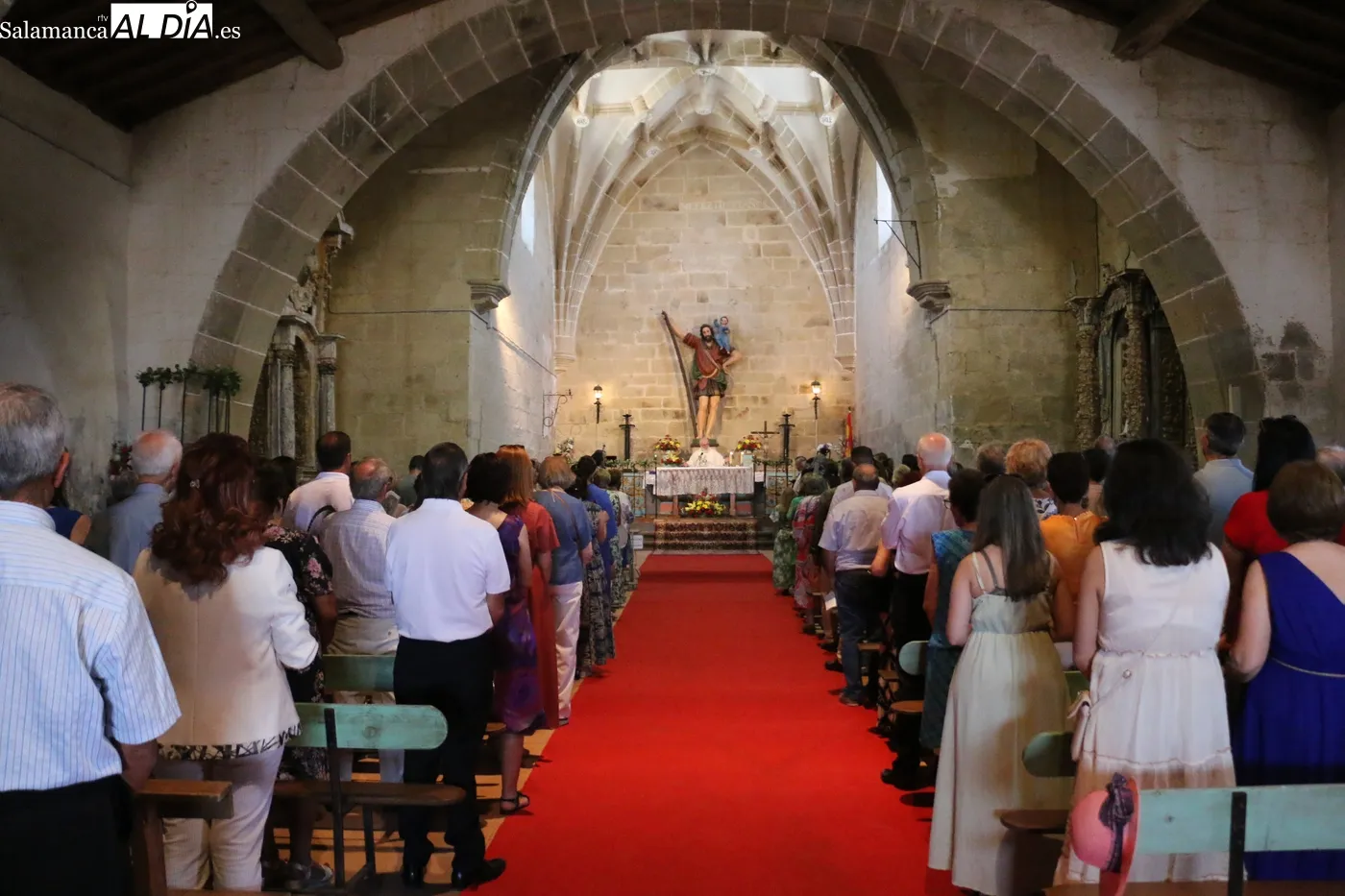 Celebración del Día de San Cristóbal en Guadramiro / CORRAL