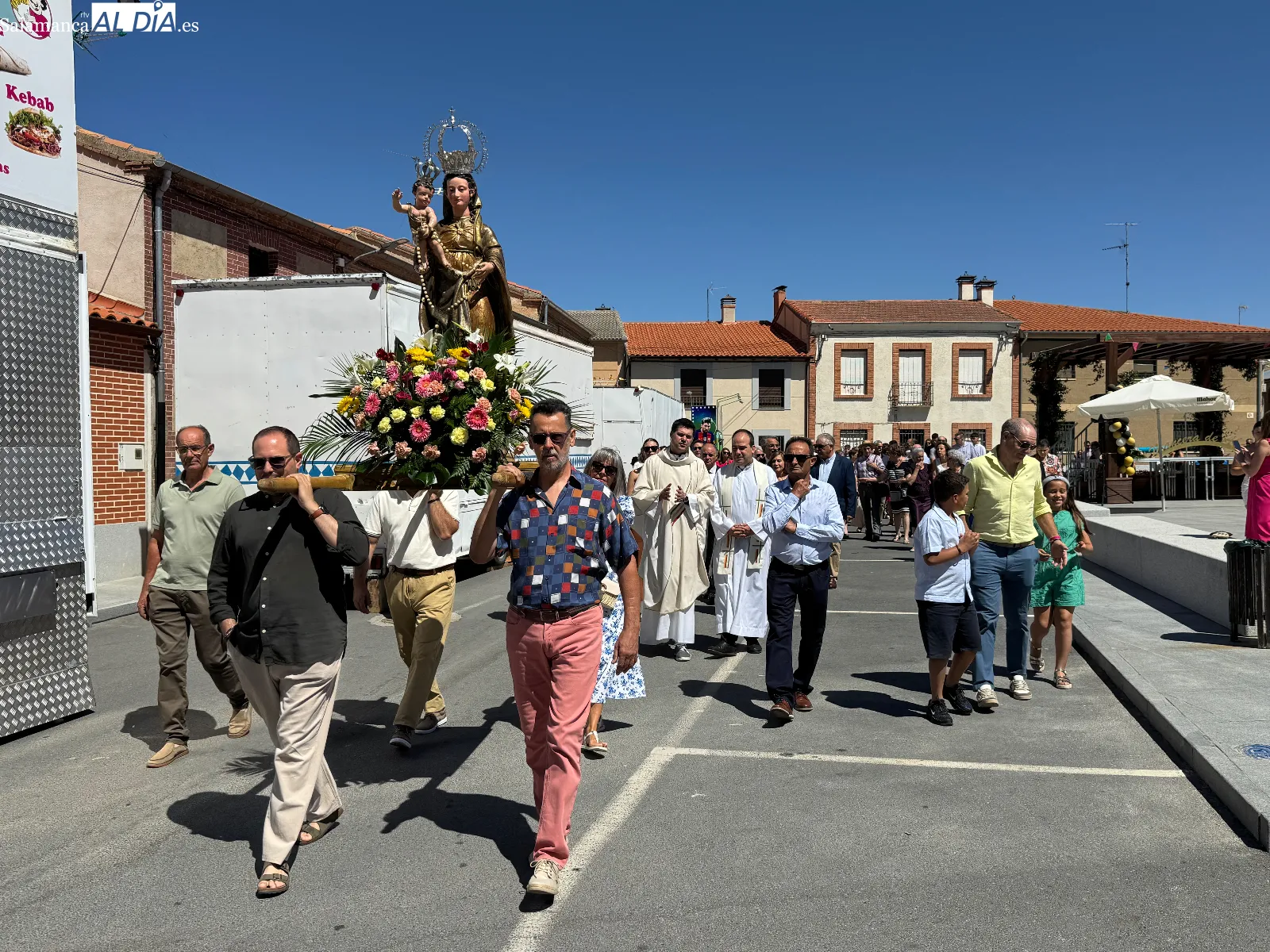 Fiesta de la Virgen del Rosario en Mancera de Abajo