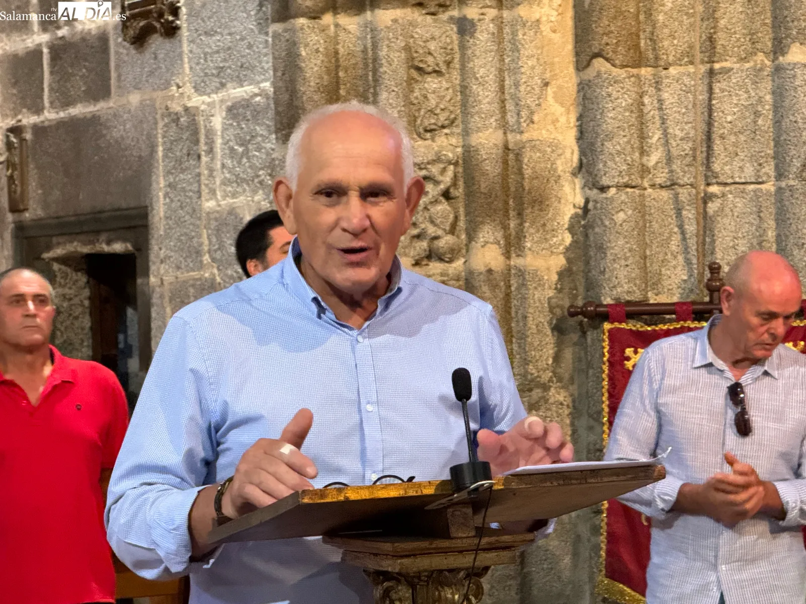 Fiesta de la asociación de mayores en Santiago de la Puebla 
