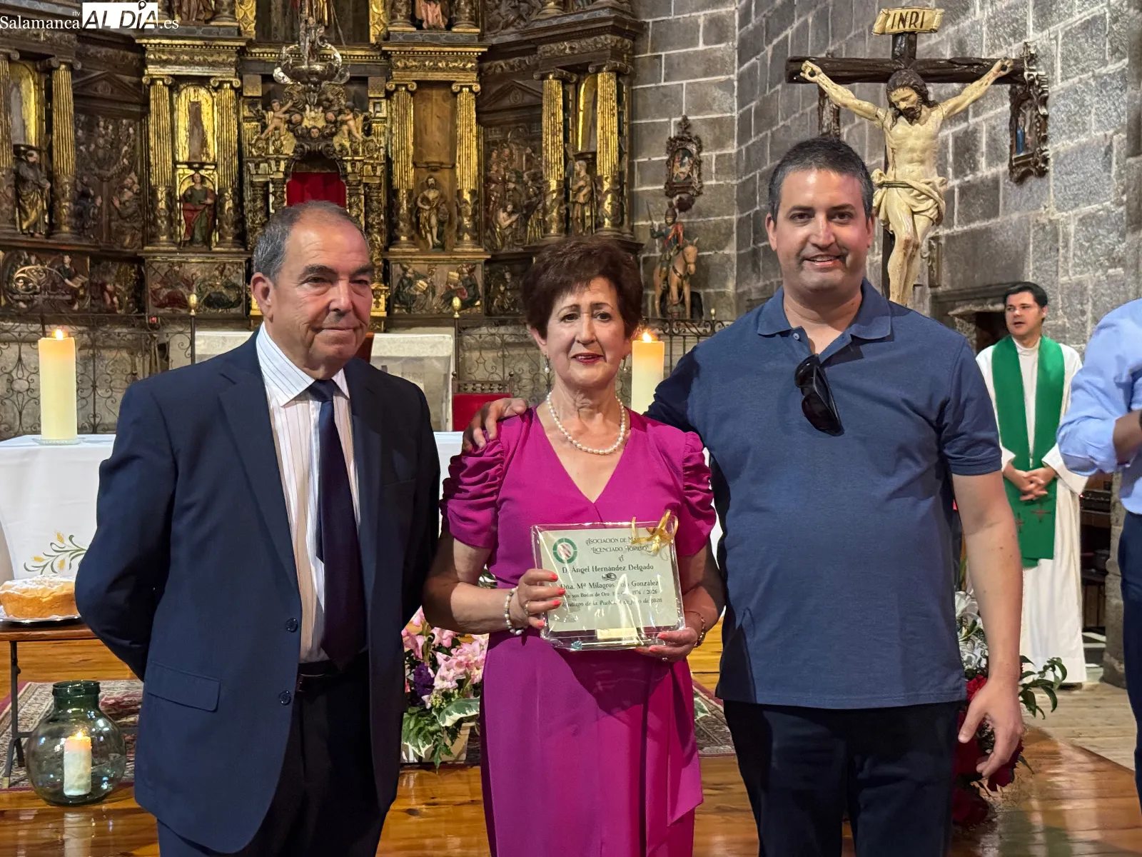 Fiesta de la asociación de mayores en Santiago de la Puebla 