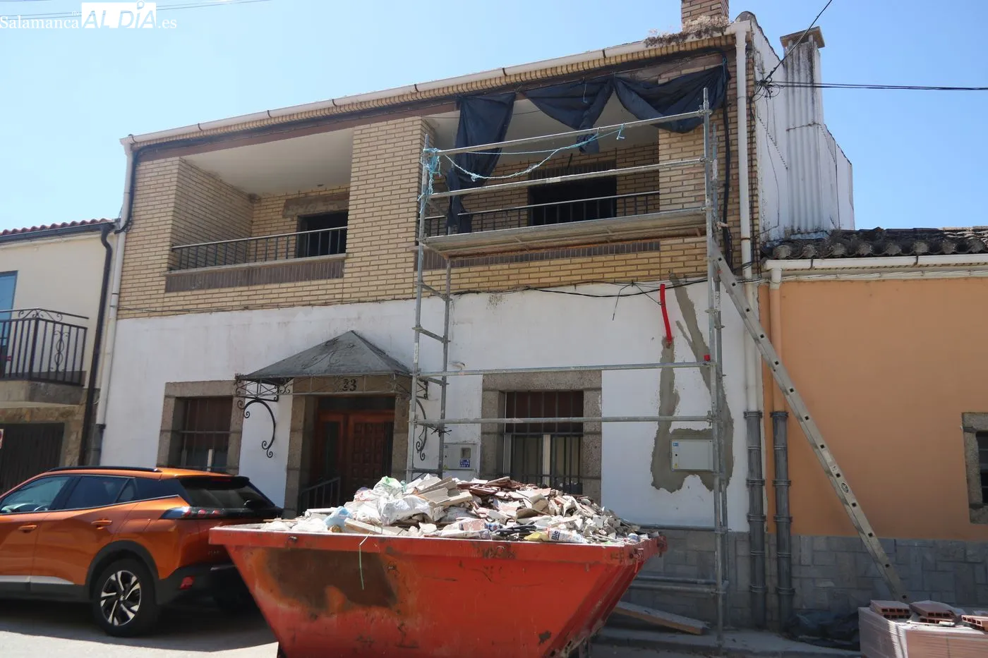 Viviendas sociales del programa 'Rehabitare' en Peralejos de Abajo / ARIAS
