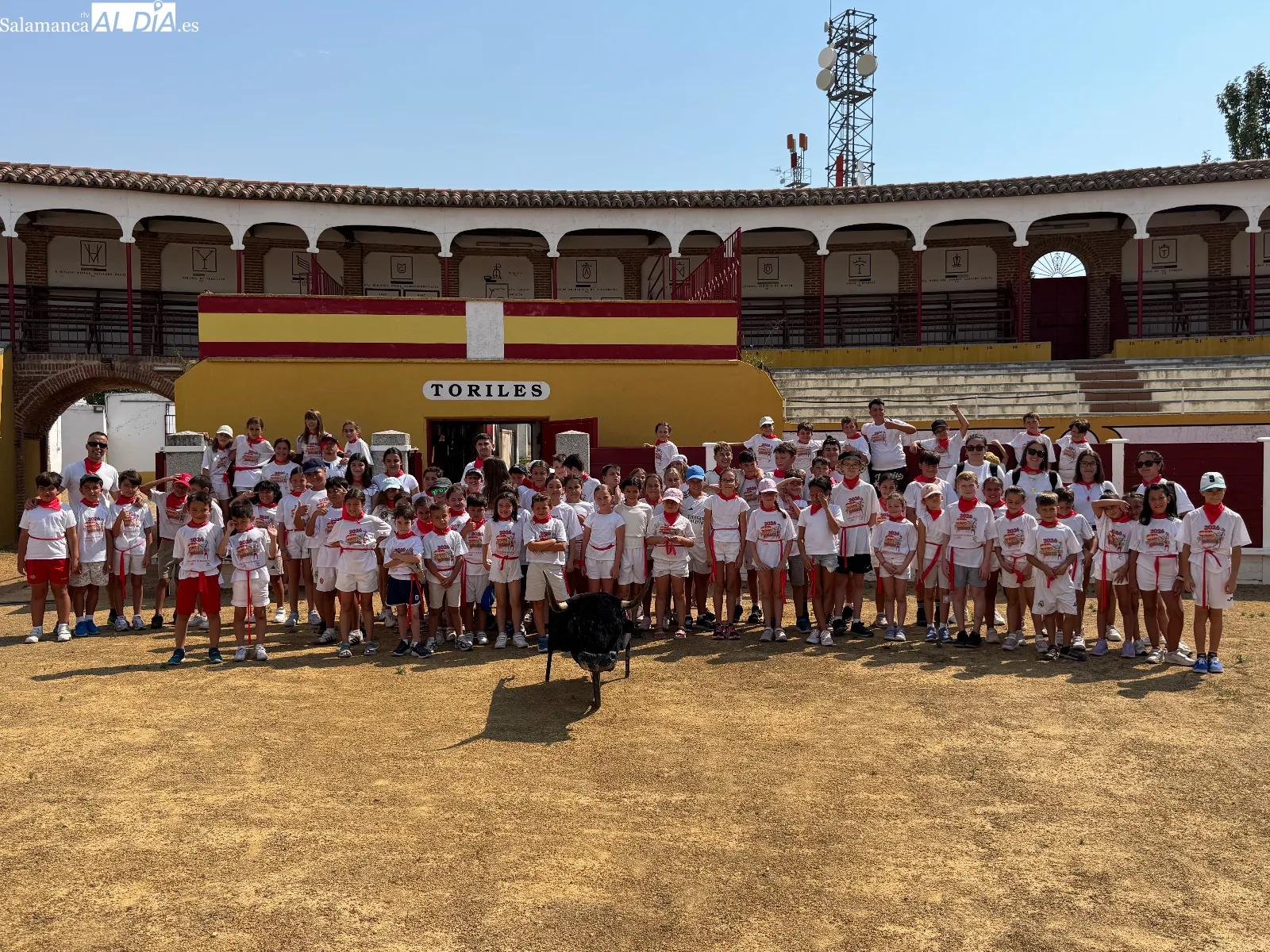 Foto 2 - Carreras, diversi&oacute;n y tradici&oacute;n en el esperado encierro infantil de San Ferm&iacute;n de los campamentos urbanos de verano