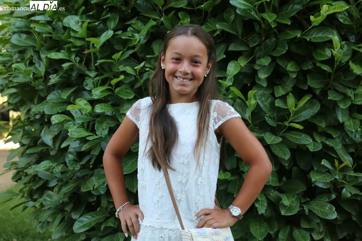 Lucía Hernández Cruz, reina infantil  / CORRAL 