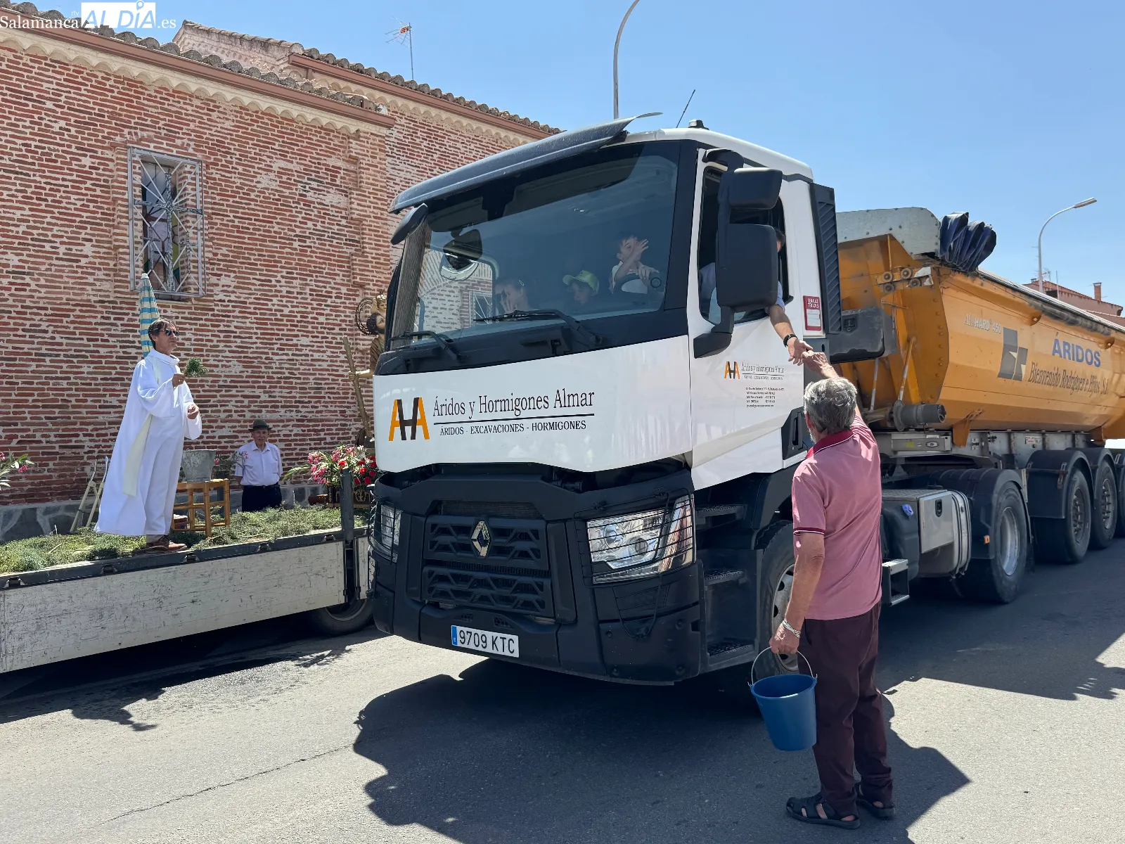 Festividad de San Cristobal en Peñaranda