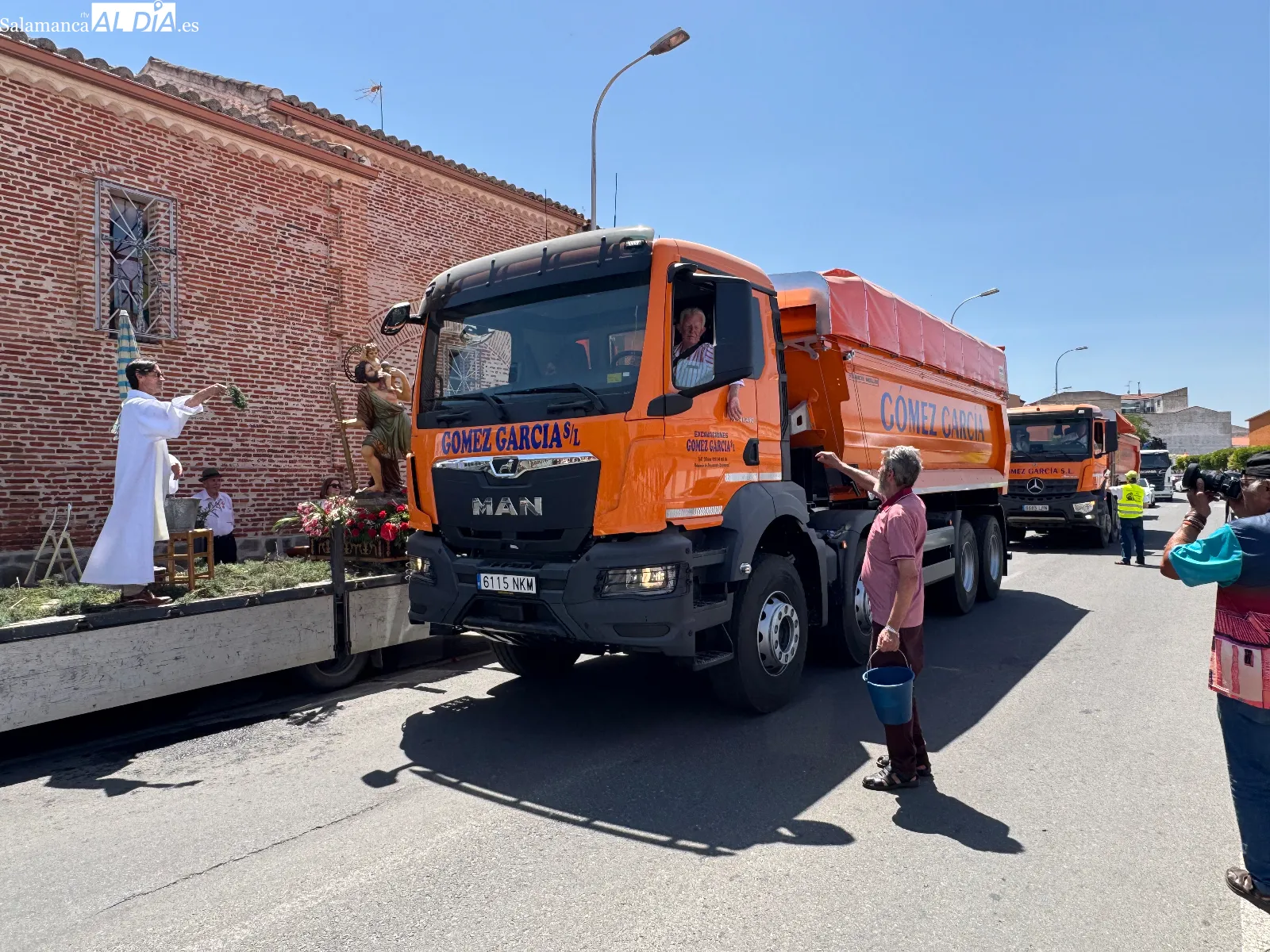Festividad de San Cristobal en Peñaranda