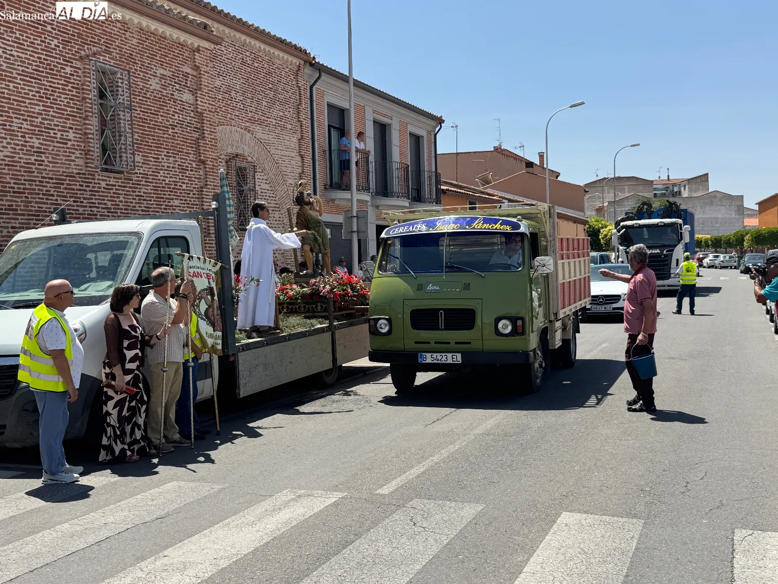 Festividad de San Cristobal en Peñaranda