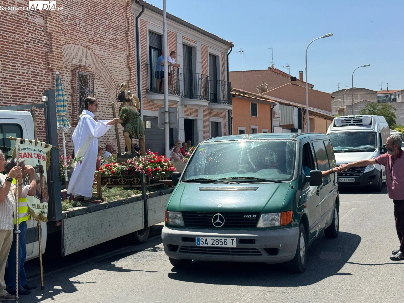 Festividad de San Cristobal en Peñaranda
