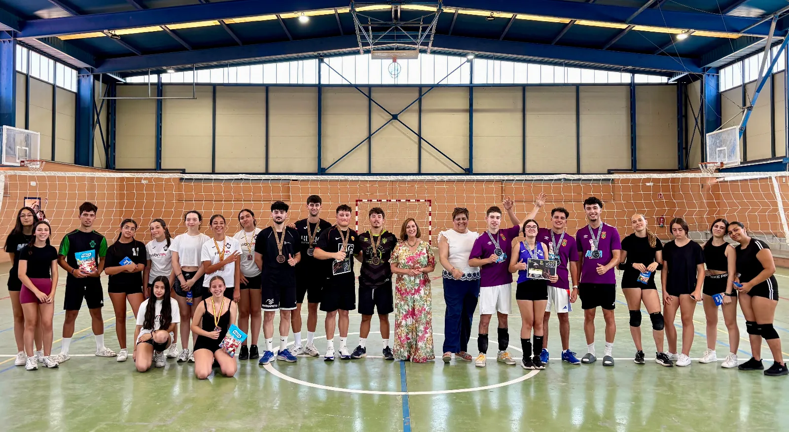 Gran éxito de participación y ambiente deportivo en el Torneo de Vóley 3x3 de este verano 2026