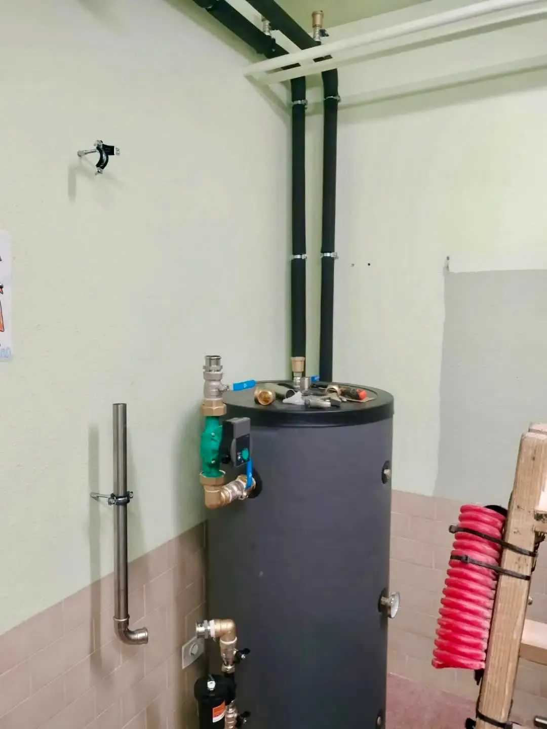 Foto 2 - El Colegio de Infantil de Villoria estrenar&aacute; un sistema de aerotermia para ganar en eficiencia y reducir el consumo
