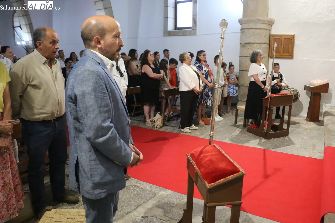 Procesión de bajada de la Virgen del Socorro en Vitigudino / CORRAL