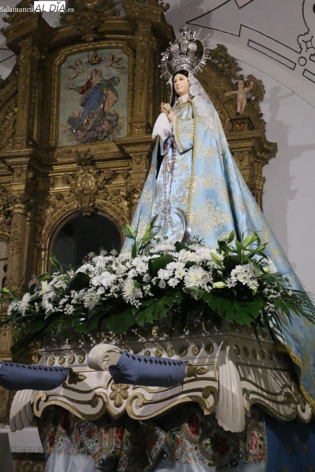 Procesión de bajada de la Virgen del Socorro en Vitigudino / CORRAL
