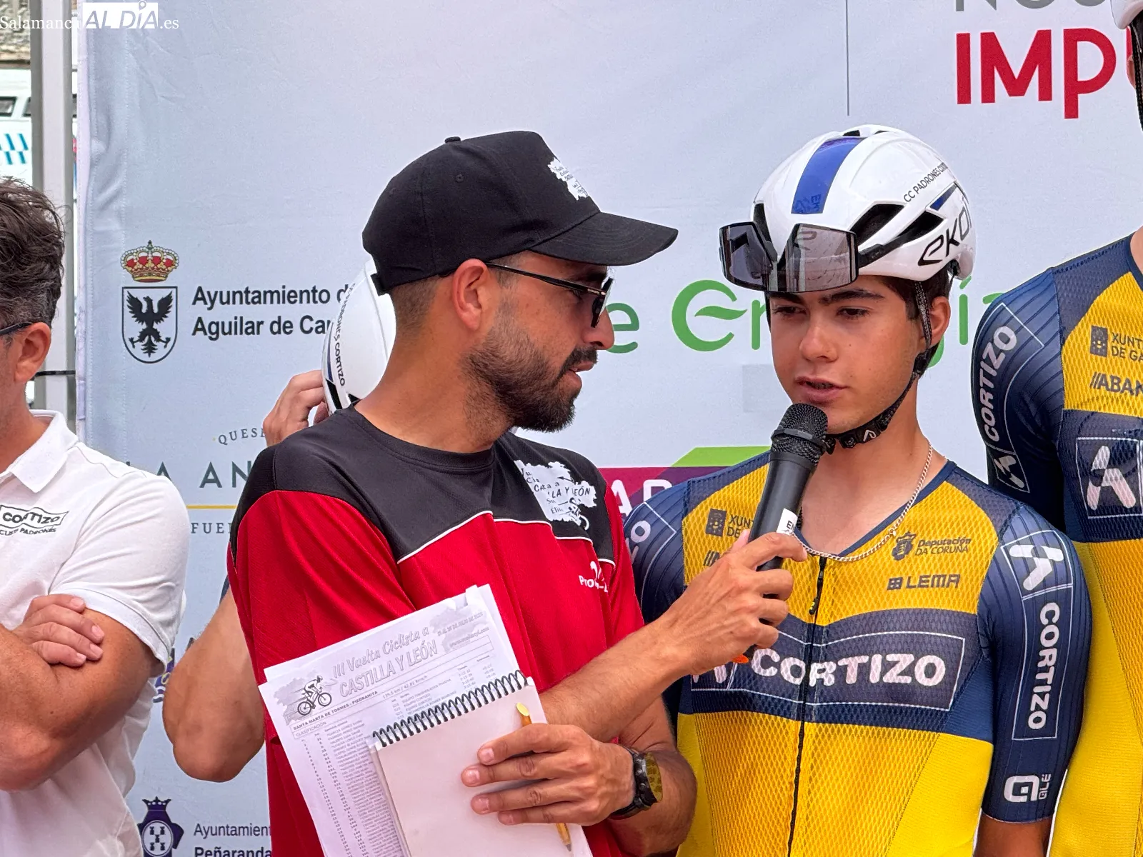 Foto 6 - Pe&ntilde;aranda y comarca se vuelcan con la salida de la Vuelta Sub-23