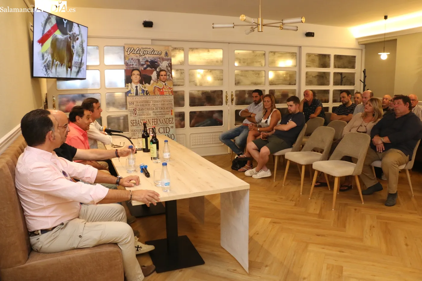 Presentación de la corrida de toros del 16 de agosto en Vitigudino / CORRAL
