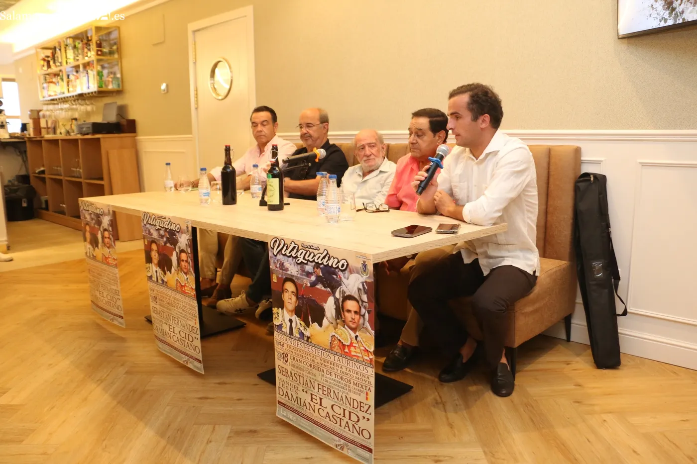 Presentación de la corrida de toros del 16 de agosto en Vitigudino / CORRAL