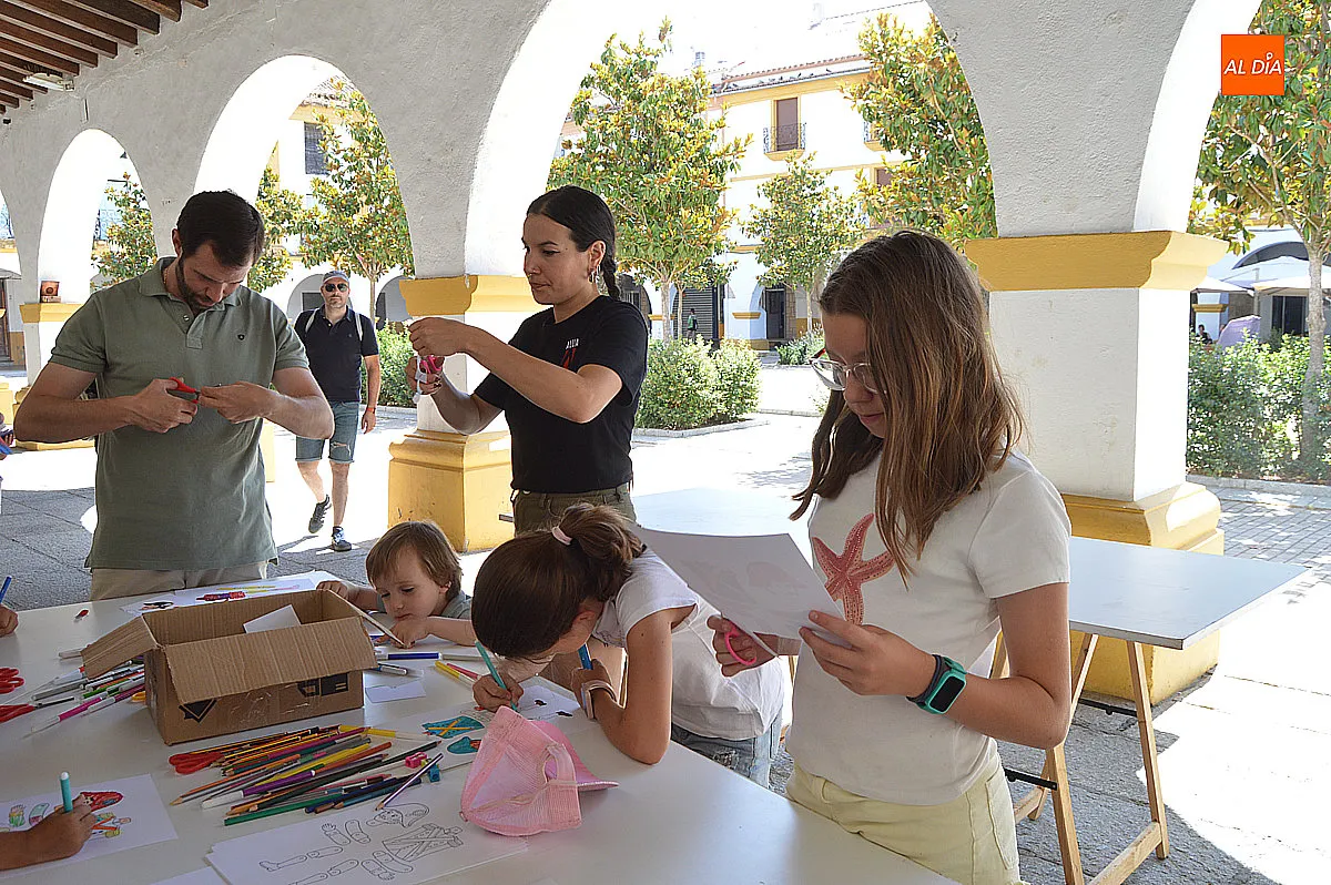 Actividad de los niños en las Jornadas Napoleónicas 2026