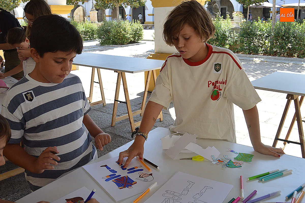 Actividad de los niños en las Jornadas Napoleónicas 2026