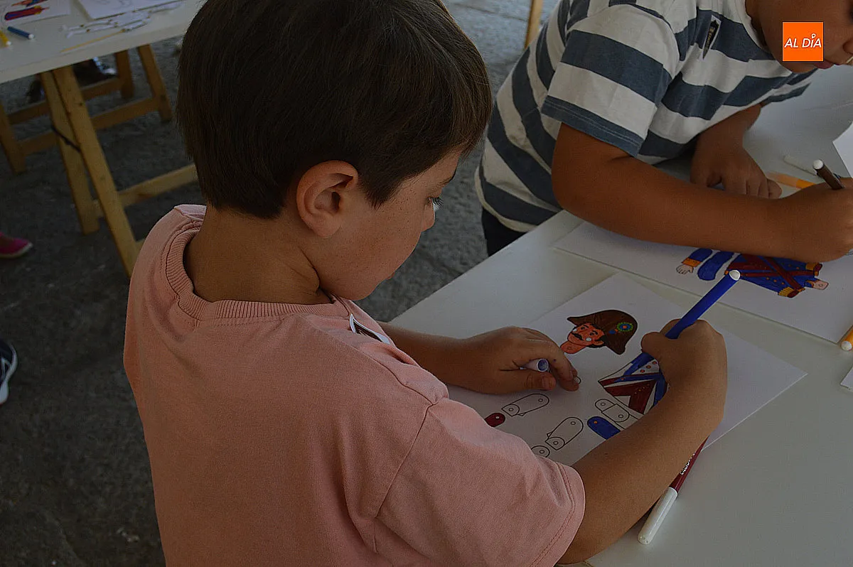 Actividad de los niños en las Jornadas Napoleónicas 2026