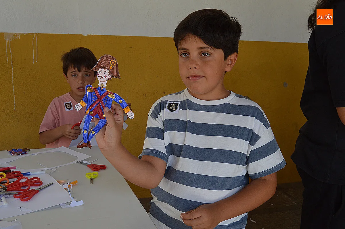Actividad de los niños en las Jornadas Napoleónicas 2026