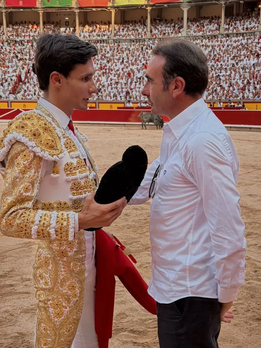 Foto 4 - FOTOS | Diosleguarde corta una oreja de peso en su debut en Pamplona