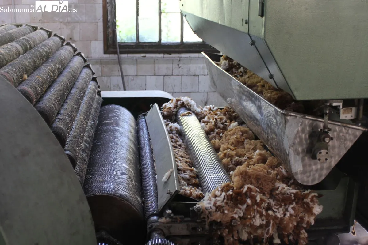 Navahonda, la fábrica antigua de Béjar que sigue funcionando. Fotos de Fernando Sánchez Gómez