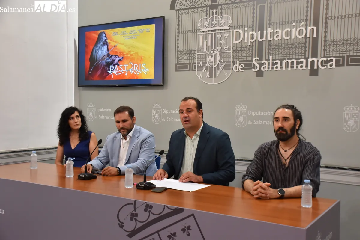 Presentación de la película 'Pastoris', rodada en Salamanca. Fotos de Miguel González