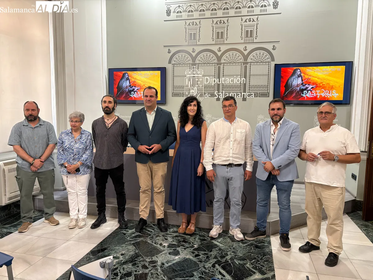 Presentación de la película 'Pastoris', rodada en Salamanca. Fotos de Miguel González
