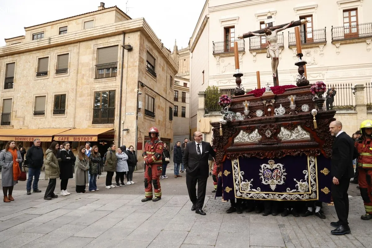 Restauración del Cristo de la Buena Muerte en Salamanca