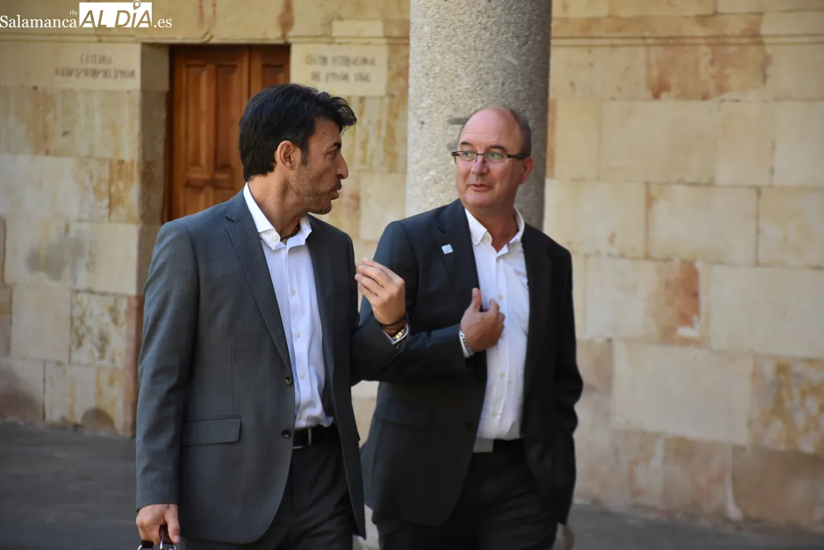 La USAL, Meins y Siemens se alían para crear un laboratorio tecnológico de vanguardia en Béjar. Fotos de Miguel González