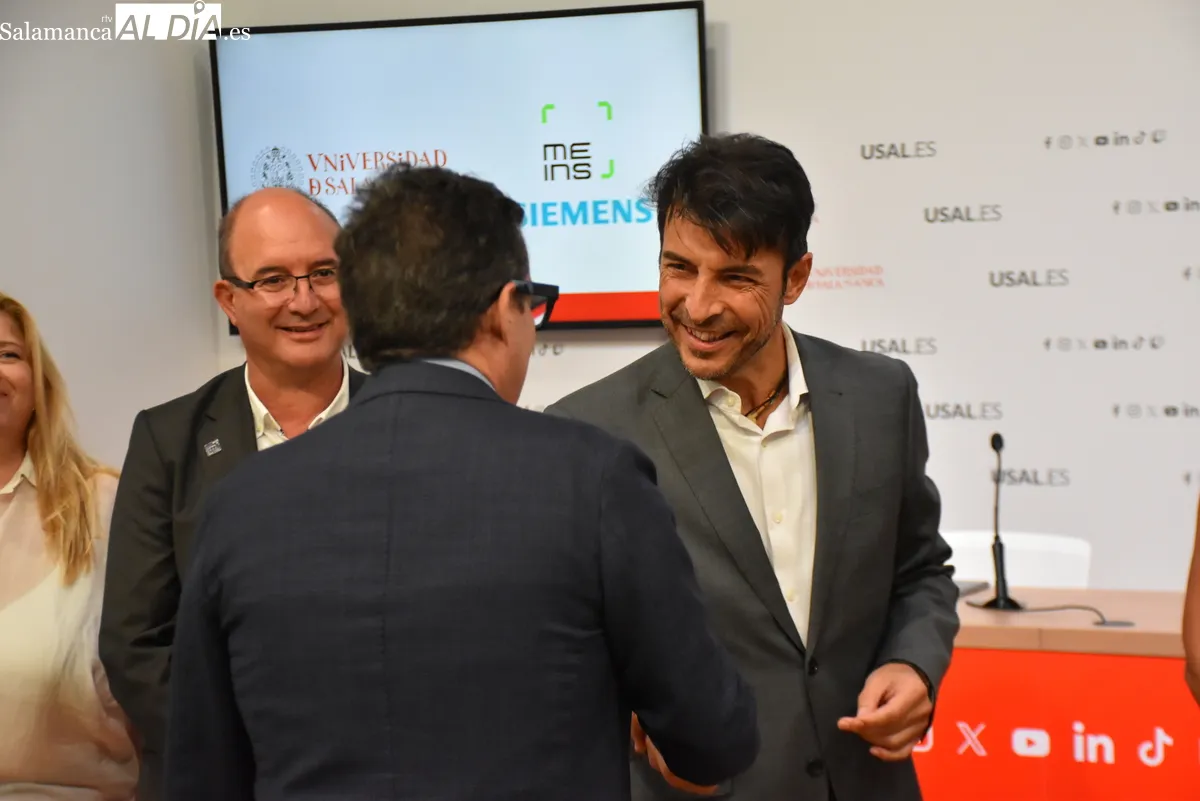 La USAL, Meins y Siemens se alían para crear un laboratorio tecnológico de vanguardia en Béjar. Fotos de Miguel González