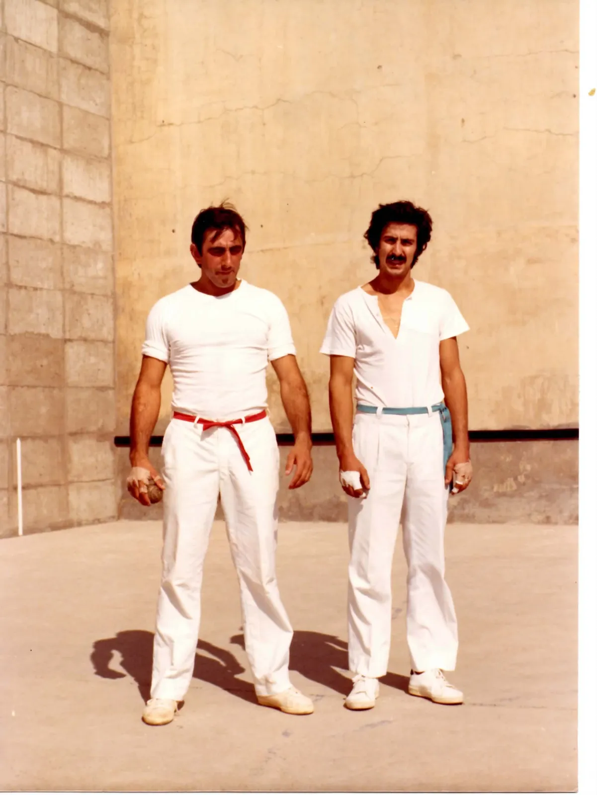 Alfredo Ramajo y Rafael Curto, final individual en el frontón viejo de Ciudad Rodrigo.