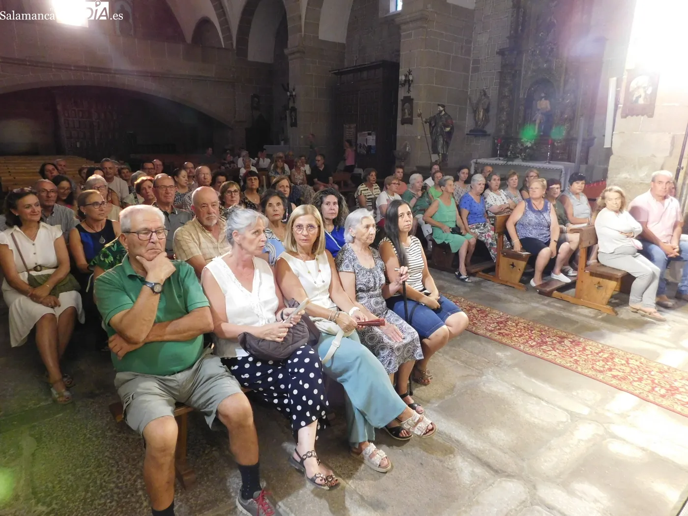 Representación de la obra 'Juan, el espíritu del amor' en Sobradillo 