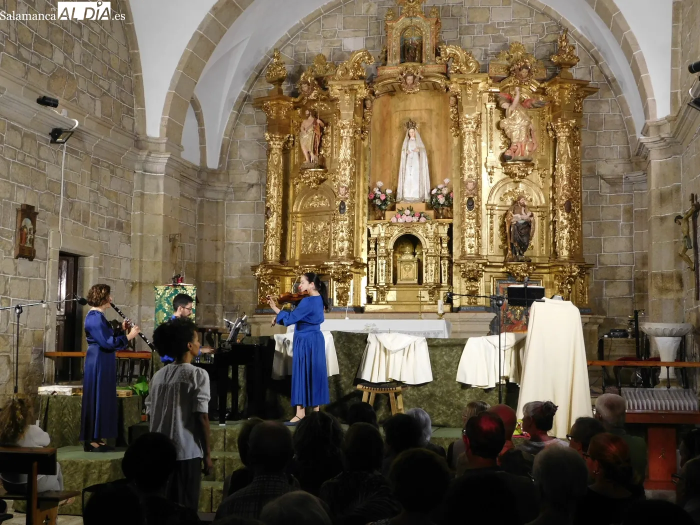 Representación de la obra 'Juan, el espíritu del amor' en Sobradillo 