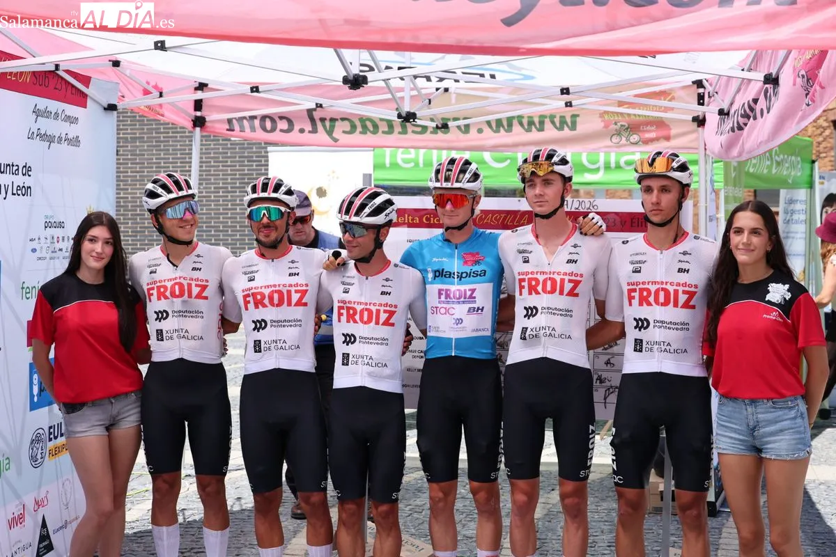 Salida en Santa Marta de la tercera etapa de la III Vuelta Ciclista a Castilla y León Sub’23 y Elite
