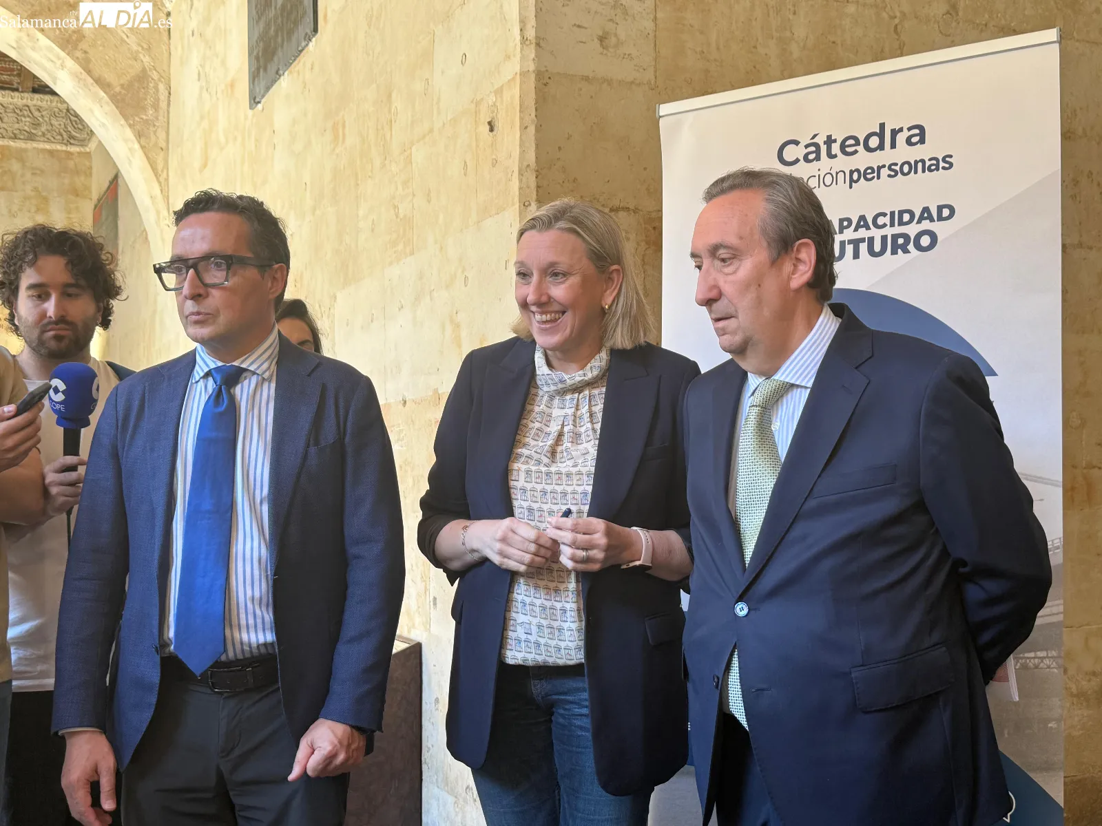 Tecnología y empleo: las claves de la nueva cátedra de discapacidad de la USAL | FOTOS: V.M. 