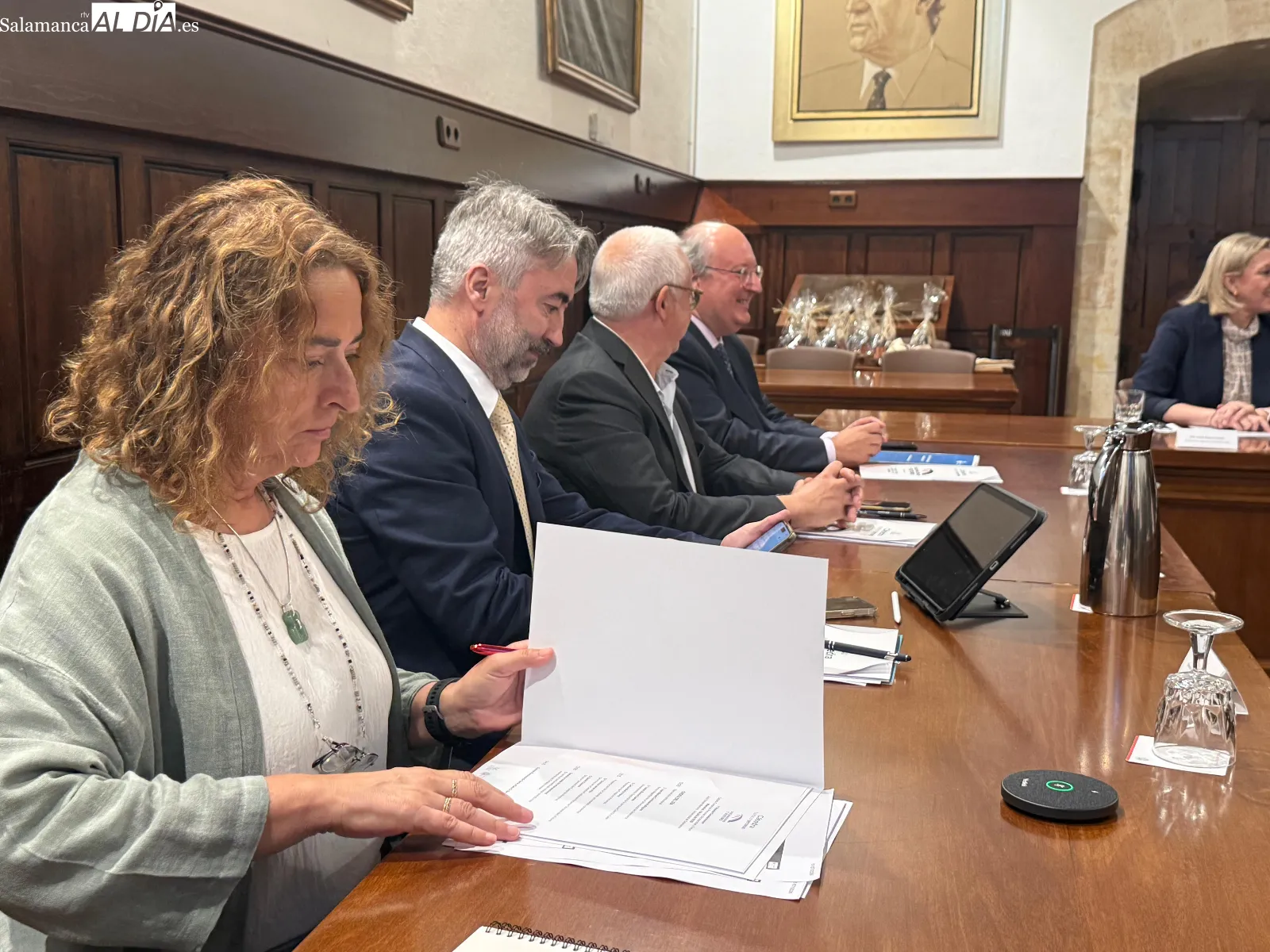 Tecnología y empleo: las claves de la nueva cátedra de discapacidad de la USAL | FOTOS: V.M. 