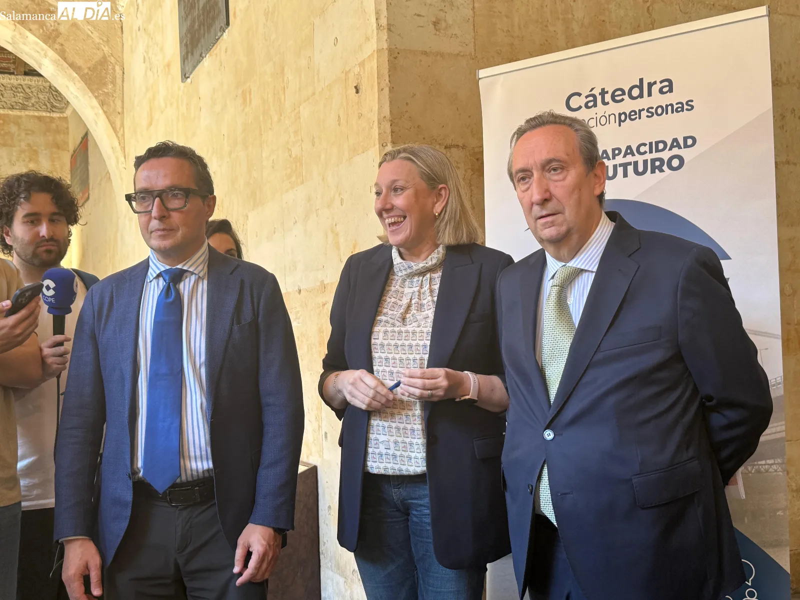 Tecnología y empleo: las claves de la nueva cátedra de discapacidad de la USAL | FOTOS: V.M. 