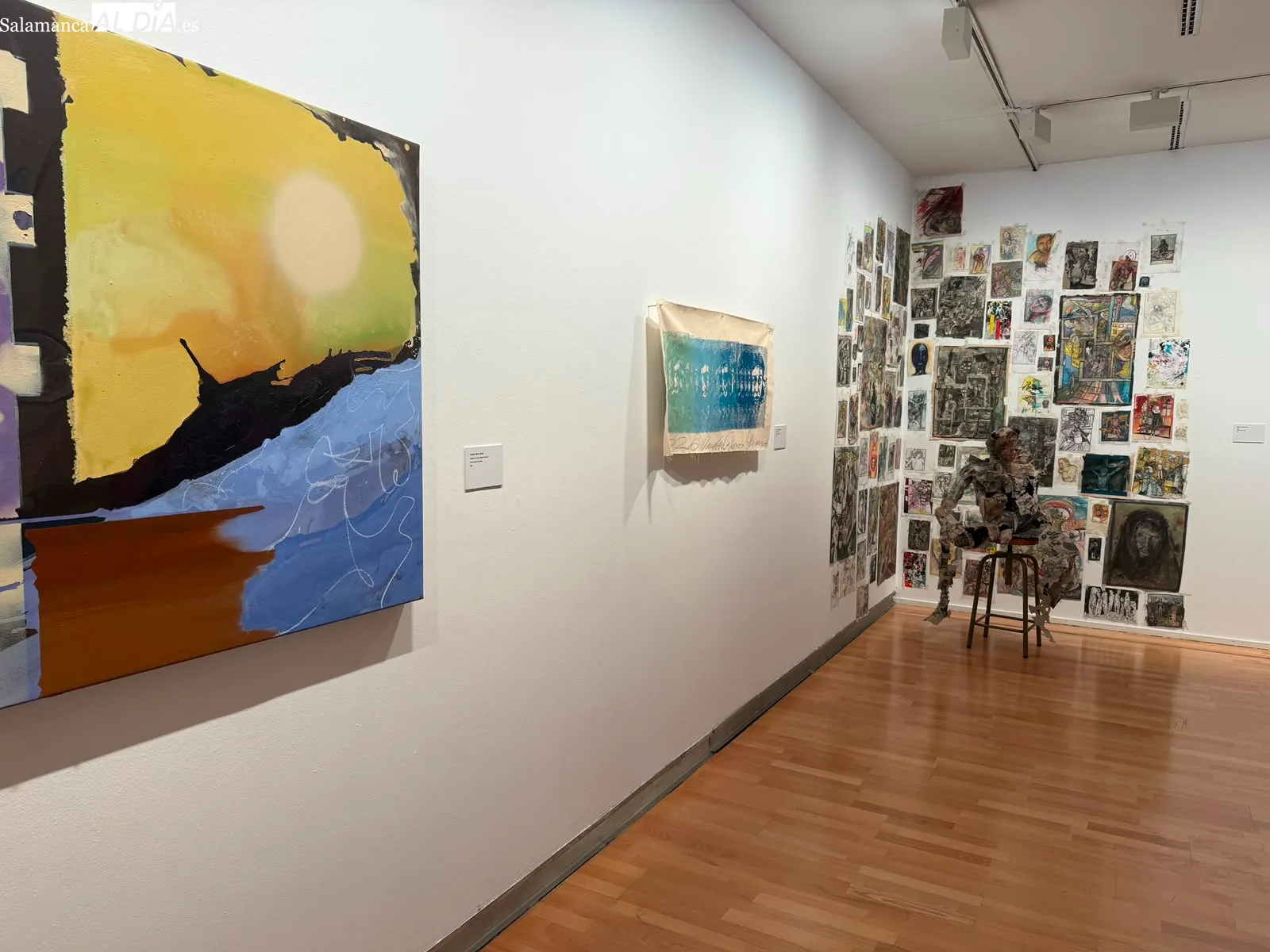 Foto 5 - FOTOS | El DA2 acoge los Trabajos Fin de M&aacute;ster de Bellas Artes de la USAL 