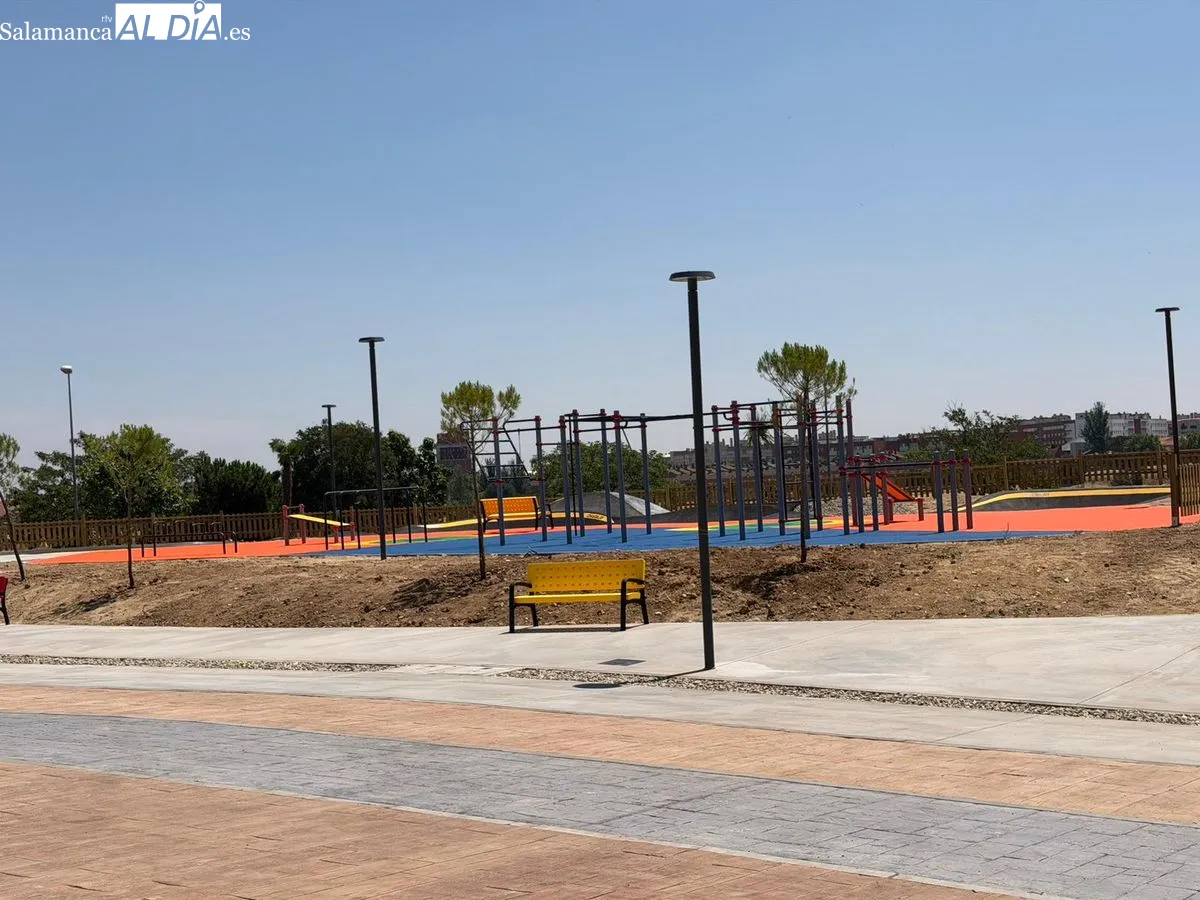 Así se encuentran las obras de la Plaza de Vistahermosa | FOTOS: V. Martins