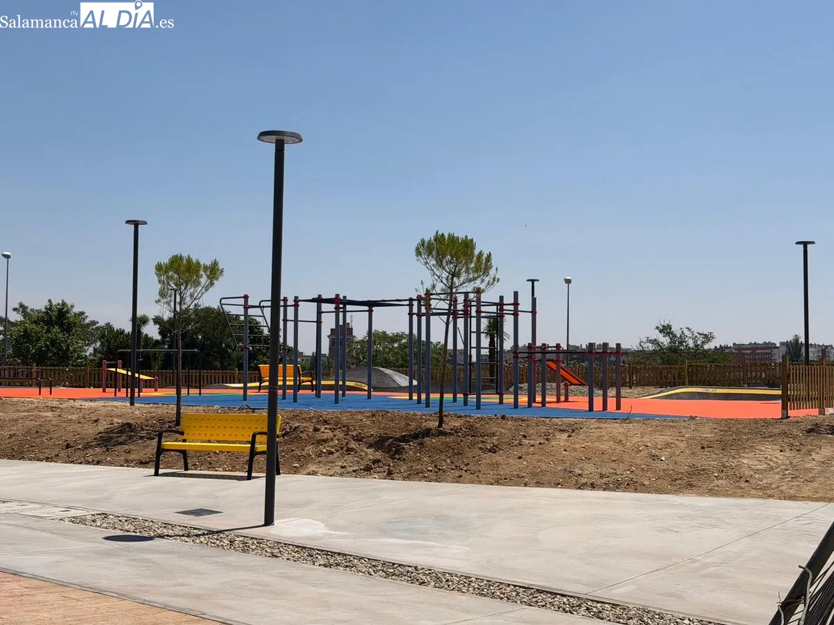 Así se encuentran las obras de la Plaza de Vistahermosa | FOTOS: V. Martins