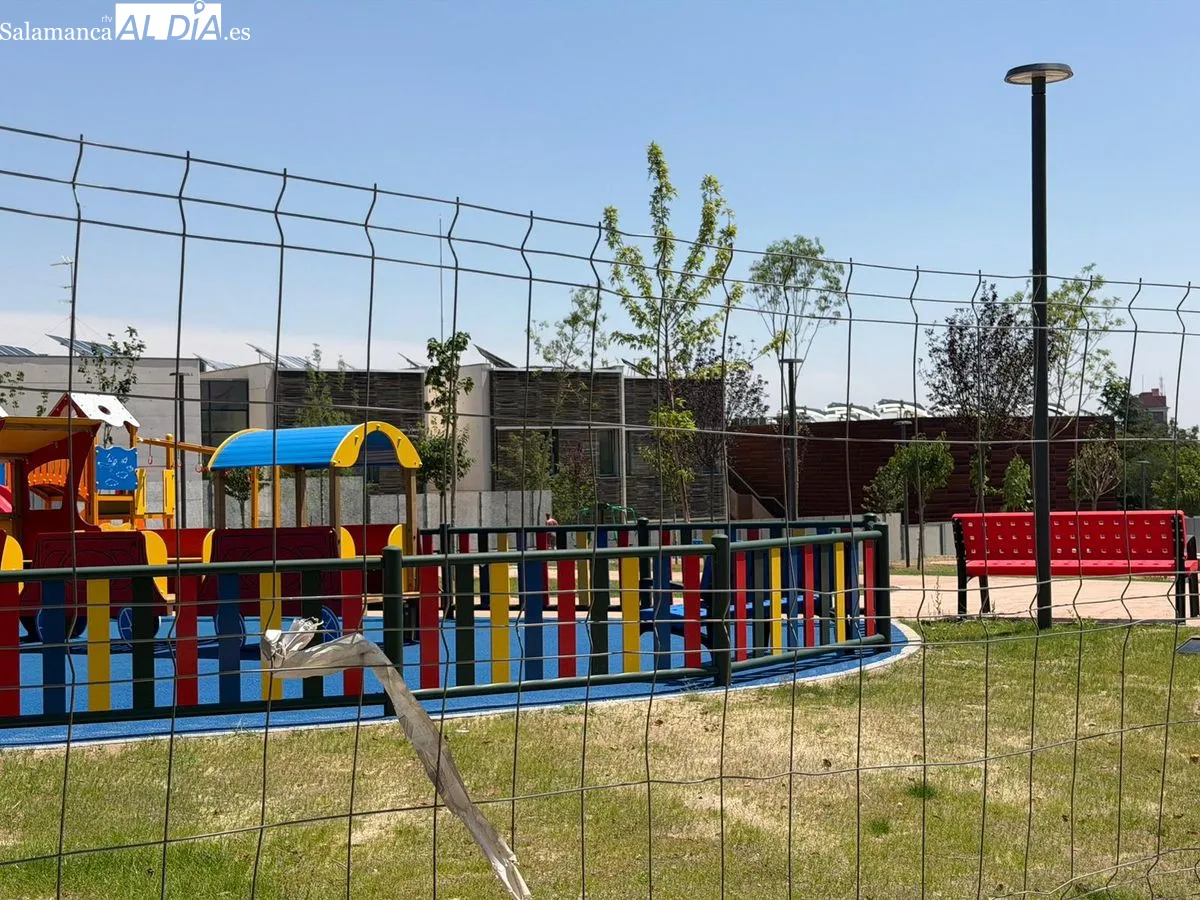 Así se encuentran las obras de la Plaza de Vistahermosa | FOTOS: V. Martins